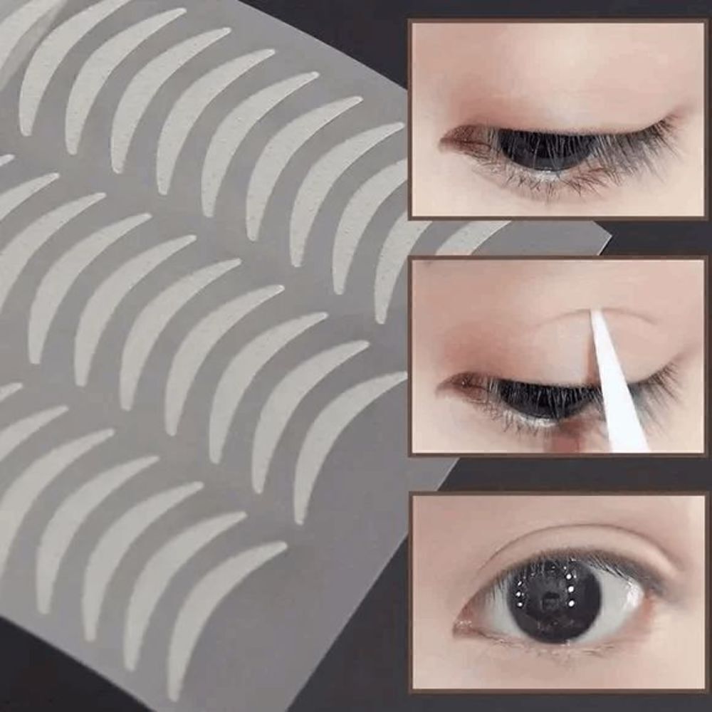 EYELID LIFT TAPE STRIPS (480 PIECES) EYELID PRONG & TWEEZER